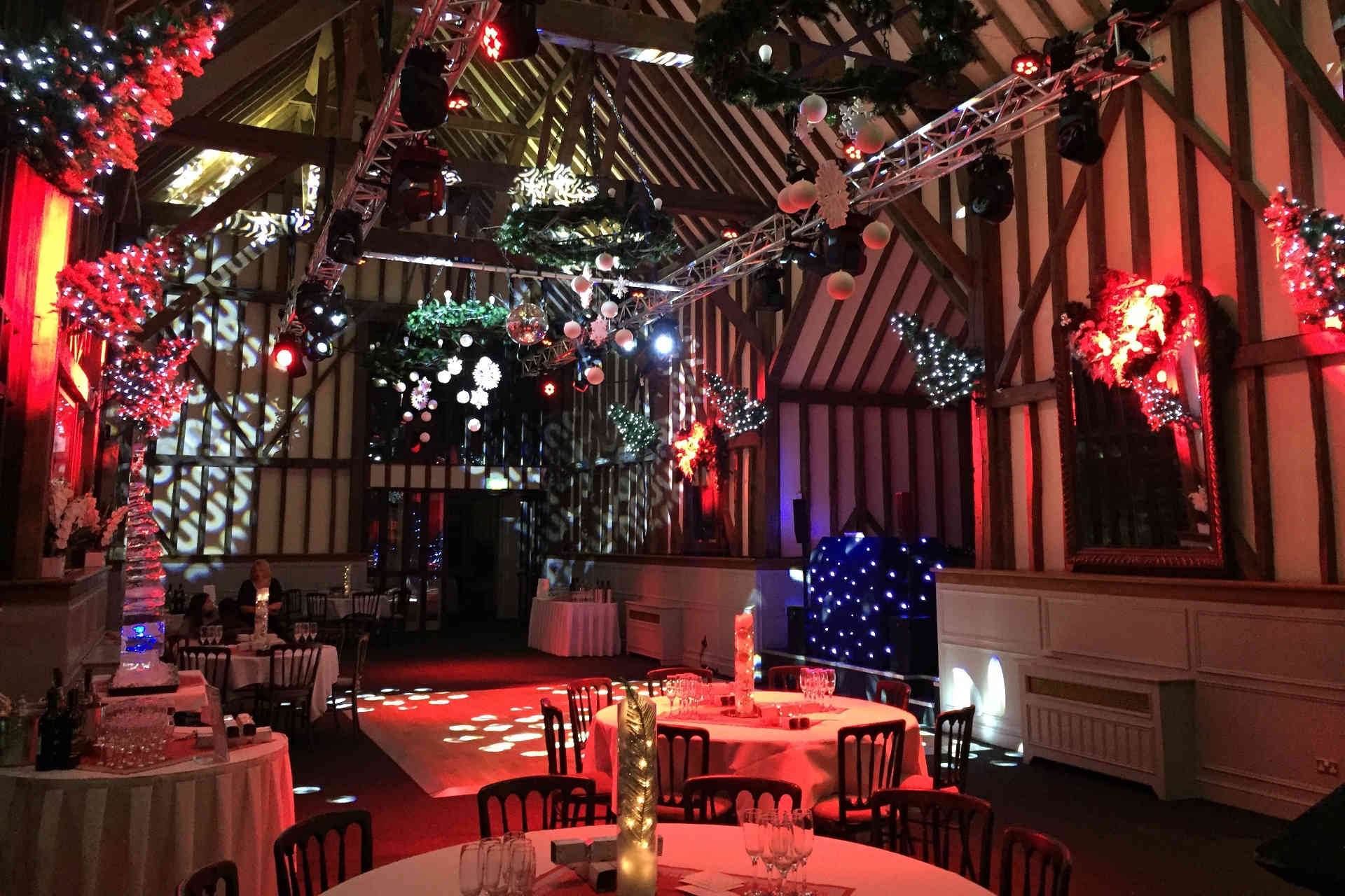Events, Production, Sound & Lighting, Entertainment - Christmas Parties